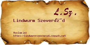 Lindwurm Szeveréd névjegykártya